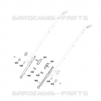 B1   Guidon inférieur pour Stihl MB 650.0 VM