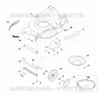 D   Carter, Axe pour Stihl MB 650.0 VE