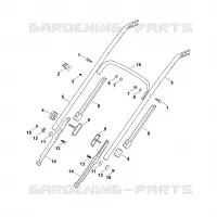 B   Guidon inférieur pour Stihl MB 650.0 VQ