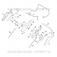 A   Guidon part haut pour Stihl MB 650.1 V