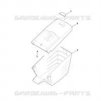 G   Bac de ramassage pour Stihl MB 650.1 VM