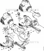 Carter moteur pour Stihl HT 56 C-E