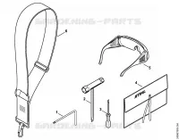 Outils, Accessoires optionnels pour Stihl HT 56 C-E