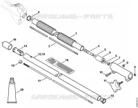 Tube complet pour Stihl HT 56 C-E