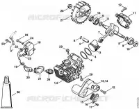 Cylindre avec piston, Dispositif d'allumage pour Stihl MS 192 T