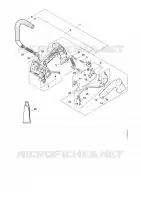 Carter de poignée pour Stihl MS 192 TC-E