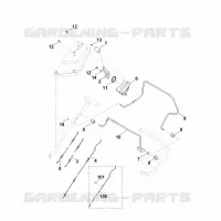 A   Guidon part haut pour Stihl MB 650.3 V