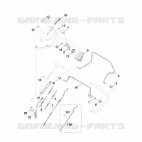 A   Guidon part haut pour Stihl MB 650.3 VE