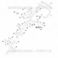 B   Guidon inférieur pour Stihl MB 650.3 VE