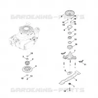 G   Lame, Embrayage de lame pour Stihl MB 650.3 VS