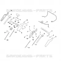 A   Guidon part haut pour Stihl MB 655.0 G