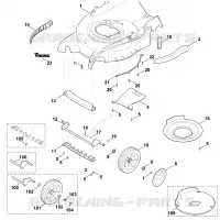 E   Carter, Axe pour Stihl MB 655.0 GK