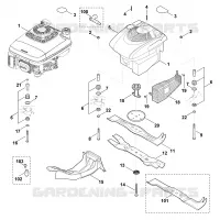 H   Moteur, lame pour Stihl MB 655.0 GK