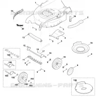 E   Carter, Axe pour Stihl MB 655.0 GS