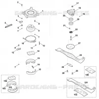 I   Lame, Embrayage de lame pour Stihl MB 655.0 GS