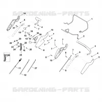 A   Guidon part haut pour Stihl MB 655.0 KS
