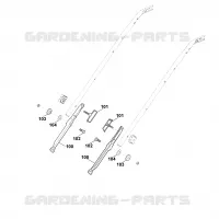 B1   Guidon inférieur MB 655.0 KS pour Stihl MB 655.0 KS