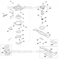 I   Lame, Embrayage de lame pour Stihl MB 655.0 KS