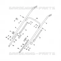 B   Guidon inférieur pour Stihl MB 655.0 OS