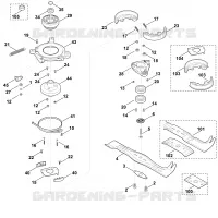 G   Lame, Embrayage de lame pour Stihl MB 655.0 OS