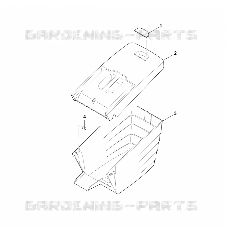 H - Bac de ramassage Stihl Tondeuses Tondeuses VIKING : MB MB 655.0 OS  MB 655.0 OS