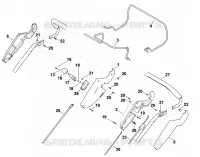 A   Guidon part haut pour Stihl MB 655.0 V
