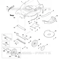 D   Carter, Axe pour Stihl MB 655.0 V