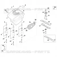 F   Moteur, lame pour Stihl MB 655.0 V