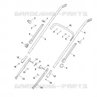 B   Guidon inférieur pour Stihl MB 655.1 GS