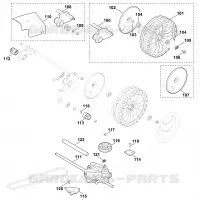 E1   Axe, Entrainement pour Stihl MB 655.1 GS