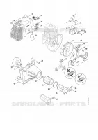 Dispositif d'allumage, Embrayage pour Stihl HT 70