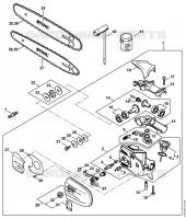 Réducteur pour Stihl HT 70