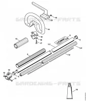 Tube complet HT 70, 70 K pour Stihl HT 70