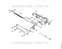 Poignée (24.2002) pour Stihl HT 75