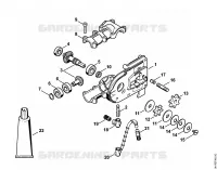 Réducteur HT 70 (38.2016) pour Stihl HT 75