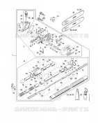 Réducteur, Tube complet HT 75 pour Stihl HT 75
