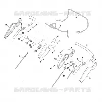 A   Guidon part haut pour Stihl MB 655.1 V