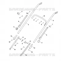 B   Guidon inférieur pour Stihl MB 655.1 V