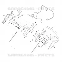 A   Guidon part haut pour Stihl MB 655.1 VM