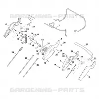 A   Guidon part haut pour Stihl MB 655.1 VS