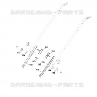 B1   Guidon inférieur pour Stihl MB 655.1 VS