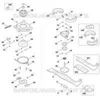 G   Lame, Embrayage de lame pour Stihl MB 655.1 VS