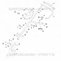 B   Guidon inférieur pour Stihl MB 655.3 V
