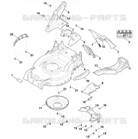 C   Carter pour Stihl MB 655.3 V