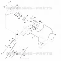 A   Guidon part haut pour Stihl MB 655.3 VS