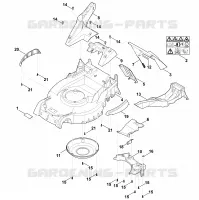 C   Carter pour Stihl MB 655.3 VS