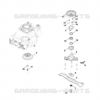 G   Lame, Embrayage de lame pour Stihl MB 655.3 YS