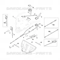 A   Guidon part haut pour Stihl MB 750.0 GK