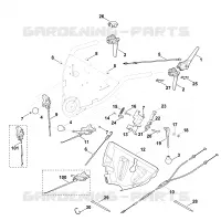 A   Guidon part haut pour Stihl MB 750.1 KS