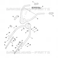 B   Guidon inférieur pour Stihl MB 750.2 KS